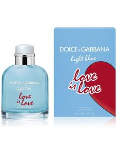 DOLCE&GABBANA LIGHT BLUE LOVE IS LOVE POUR HOMME EDT 125ml