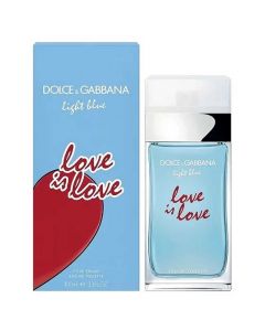 DOLCE&GABBANA LIGHT BLUE LOVE IS LOVE POUR FEMME EDT 100ml
